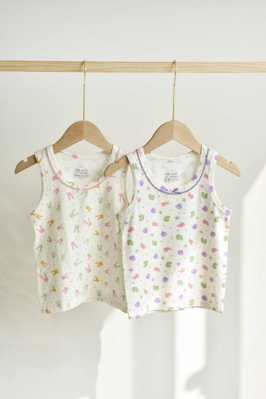 直发【随机三件】 母婴A类~精梳棉莱卡儿童背心 商品图9