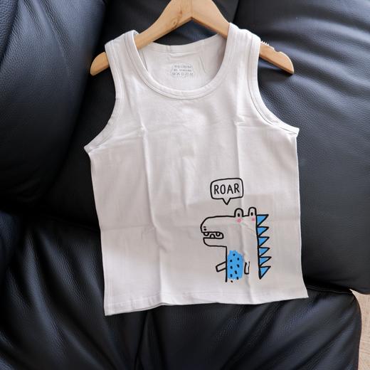 直发【随机三件】 母婴A类~精梳棉莱卡儿童背心 商品图7