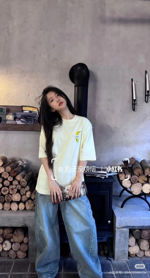 法式Jac*s 限定趣味水果标签系列短袖 商品图3