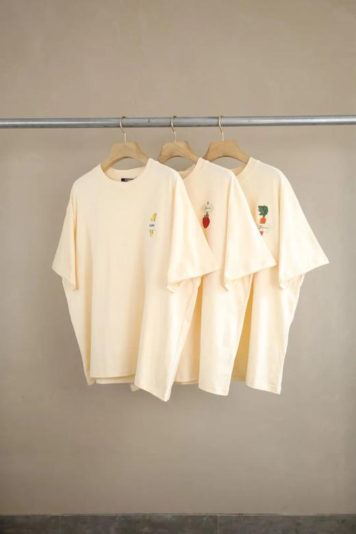 法式Jac*s 限定趣味水果标签系列短袖 商品图4