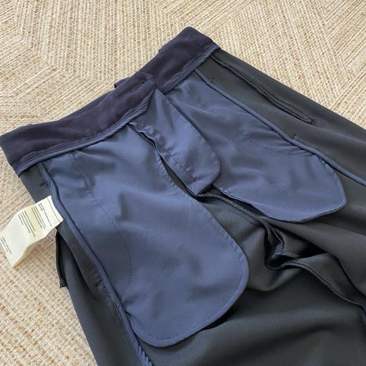 直发 客供面料，小禾家羊毛混纺针织布直筒裤 超级垂顺显瘦 商品图5