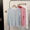 直发 莱赛尔亚麻混纺~ 复古条纹 防晒长袖针织衫 商品缩略图6