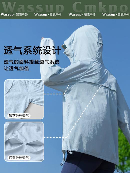 直发 一标之差，原厂货，蕉家！户外山系UPF50+连帽防晒衣外套 商品图2