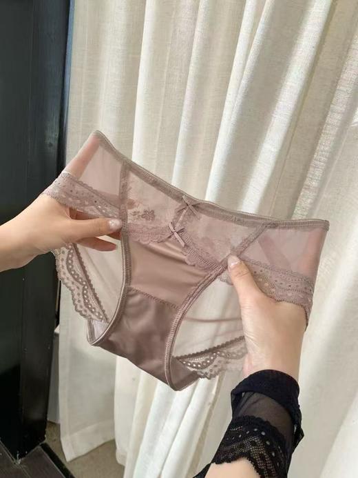 精美蕾丝包臀内裤中高腰1296063 商品图3
