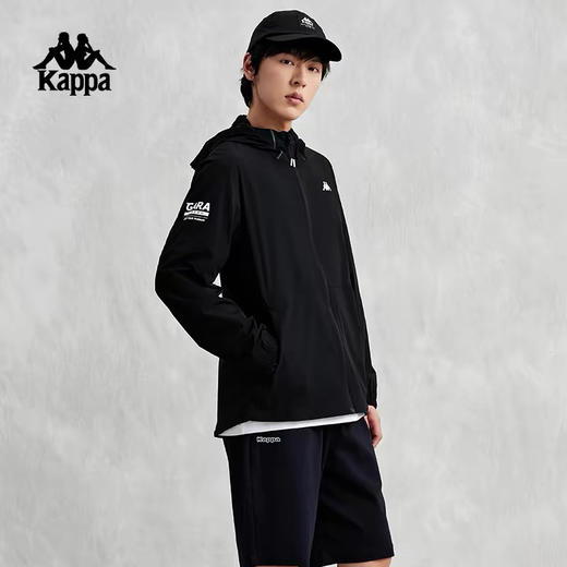 MJ｜kappa卡帕背靠背春秋男士运动外套男薄款2026新款休闲男款防晒衣 商品图1