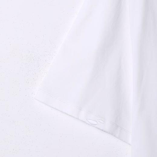 SDSA男装2026新款轻奢潮牌宽松撞色下摆拼接破洞圆领短袖T恤百搭 商品图3