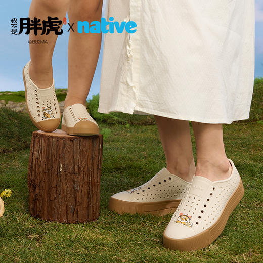 native  Jefferson系列我不是胖虎联名款成人增高洞洞鞋沙滩鞋溯溪鞋  商品图2