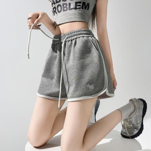 美式休闲甜辣潮流运动透气短裤女夏季ins简约百搭宽松三分超短裤  NDK-J5018 商品图3