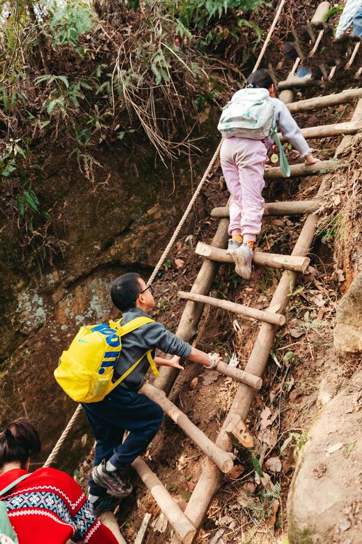 4.18已成团！彭州老鹰岩摘樱桃、挖笋、藤蔓秋千、木梯攀爬、绳索攀登、石板滩速降～ 商品图11