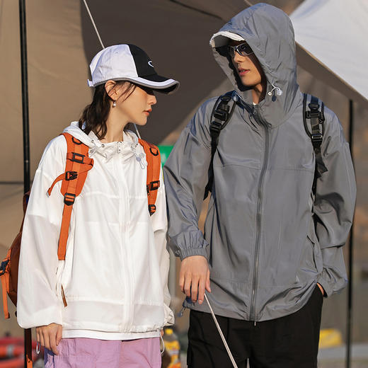 【拯救土味】普斯特潮牌防晒衣~男女同款夏季超薄凉感防晒服，穿出高级感！UPF5-+ 商品图13