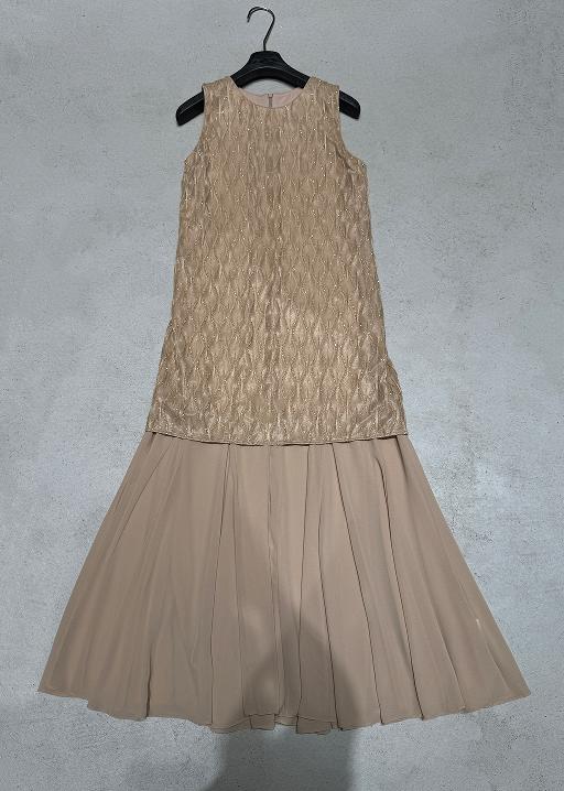 【门店同款】ENJOY夏季雾金星芒拼接长裙 171150370 商品图2