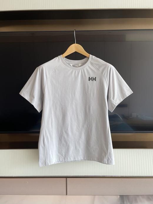 点此购买 海丽汉森夏季男女情侣款轻量速干拼接短袖T恤 mp 344976 商品图2