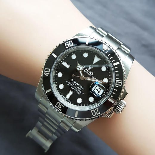 【95新】ROLEX 劳力士116610LN-0001天文台认证自动机械机芯日期显示40MM（男款）蚝式钢；可旋转陶质字圈潜航者系列070426NJS15 商品图8