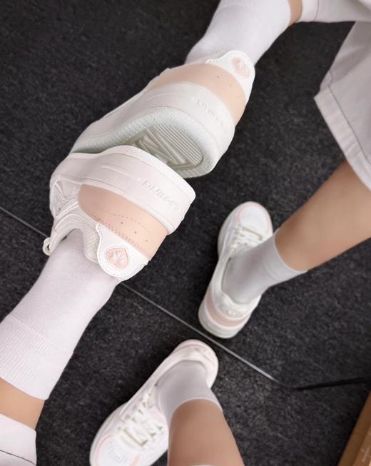 李宁奶酪板鞋女厚底2026春季新款舒适百搭潮流经典休闲鞋AGCW076 DS 商品图3