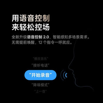 科大讯飞AI翻译会议耳机 无线降噪蓝牙耳机 Pro 3黑金【尊享版】会议纪要 录音耳机翻译机 适配苹果华为  /数码 /影音娱乐 /蓝牙/无线耳机 商品图3