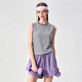 Schenvega 情侣山系坑条肌理透气宽松背心 A46-JS6118