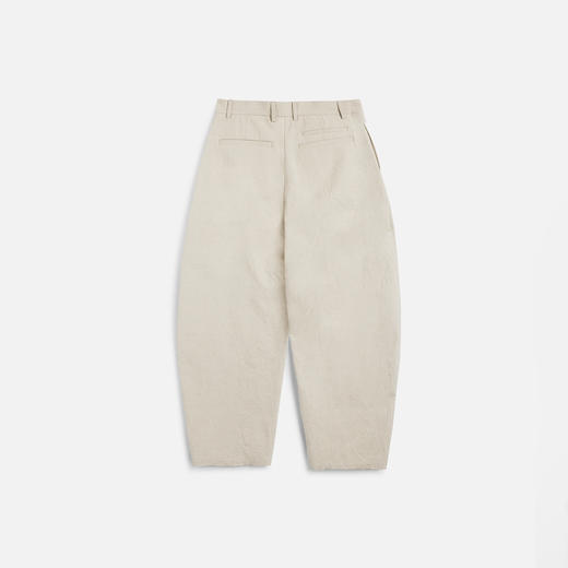 YMC LIKE A TROUSER 男女装日本棉麻面料弯刀阔腿裤 商品图4