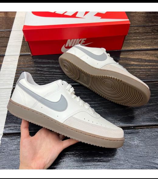 MJ/Nike耐克Court Vision 男子低帮复古防滑耐磨休闲板鞋 HV2530-100 商品图0