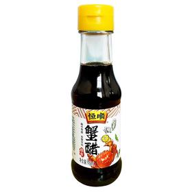 恒顺蟹醋75ml小瓶姜汁镇江特产醋海鲜螃蟹大闸蟹蘸虾饺蟹黄蘸料