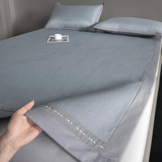 2026新款可水洗织带款凉感冰藤软席三件套 商品图2