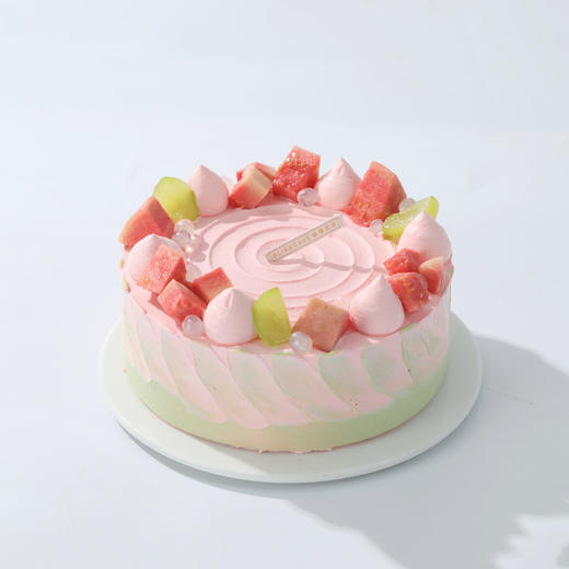 【芭乐鲜果乐园】抹茶芭乐蛋糕，清爽抹茶遇上清甜芭乐，茶香果香清新馥郁，一口芭乐幸福快乐（今日特惠） 商品图2