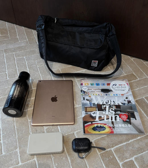 纯正订单VISIO*N 街头运动包尼龙折叠收纳斜挎包 商品图12