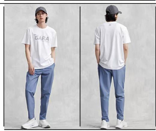 XXMKappa卡帕短袖男夏凉感运动T恤防晒印花半袖K0E32TD44 商品图2