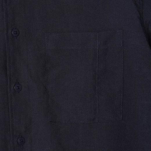 SDSA男装2026新款高贵轻奢简约时尚口袋拼纯色衬衫百搭痞帅上衣 商品图4