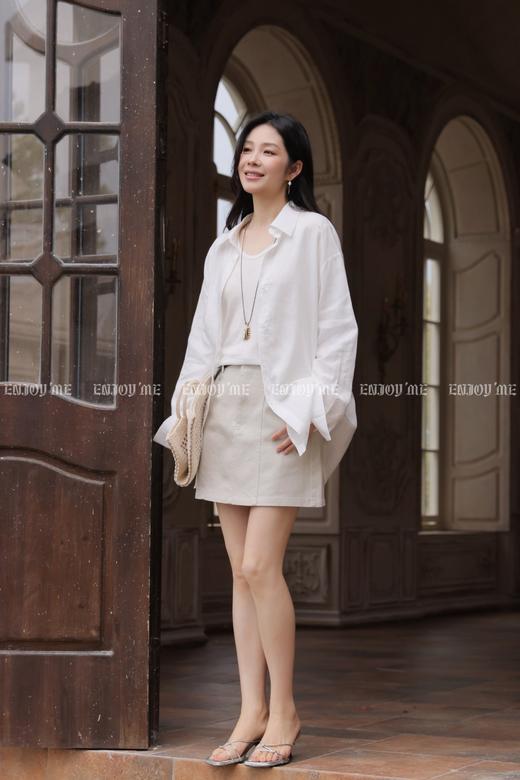 【门店同款】ENJOY夏季质感后背镂空衬衫 170745793 商品图5