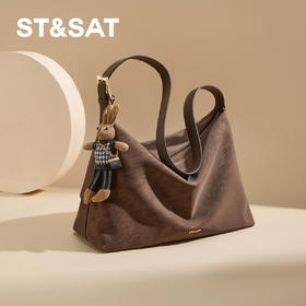 星期六复古美拉德大容量慵懒单肩包SSD521A0YY
