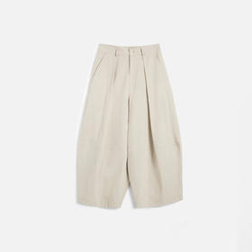 YMC DEADBEAT TROUSER 女装日本棉麻面料阔腿裤
