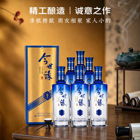 今世缘 鑫缘 40度 幽雅醇厚型 白酒 500ml*6瓶
