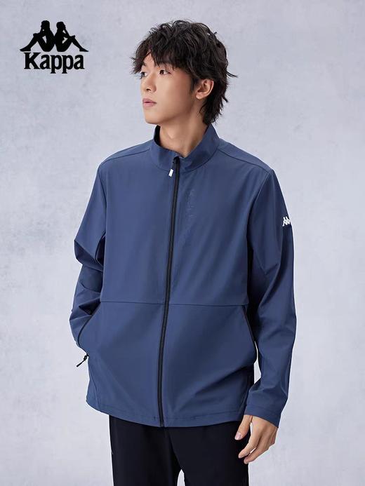 XXMKappa卡帕背靠背运动夹克男士复古弹力开衫外套透气上衣 商品图4