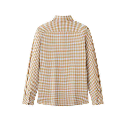 【高弹】德鲨长袖格子衬衫男2026春季新款休闲弹力上衣服男装衬衣 商品图4