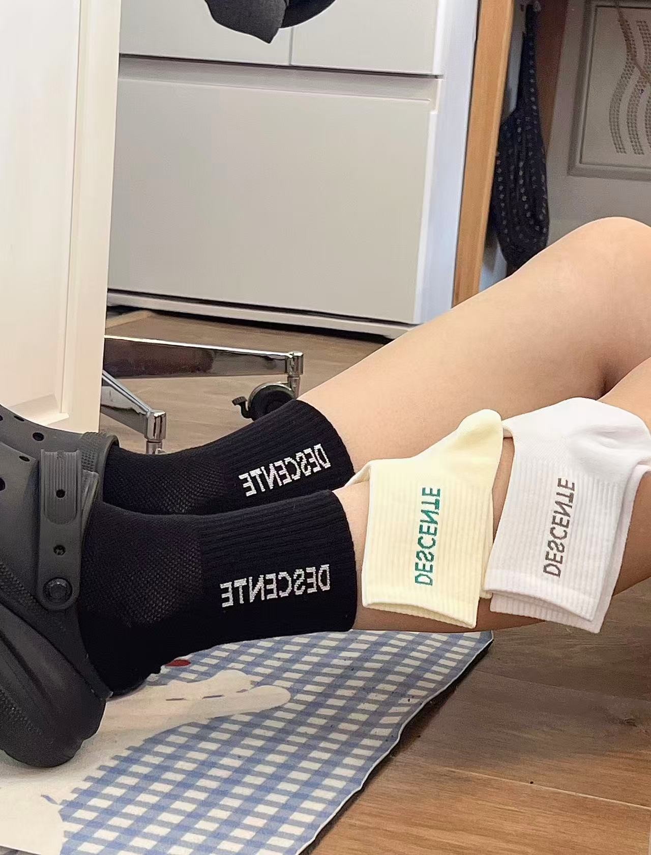 【4.14新】迪桑特袜子，yuan单好物不退换~