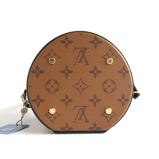 【95新】LV路易威登M43986老花CANNES发财桶包手提单肩包女士130426AK18 商品图5