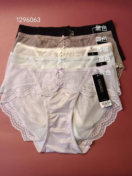 精美蕾丝包臀内裤中高腰1296063 商品图2