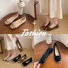 法式单鞋系列，优雅显贵。三款可选，透气不闷脚、浅口设计显腿长、1cm小跟暴走不累、百搭又好看 商品缩略图1
