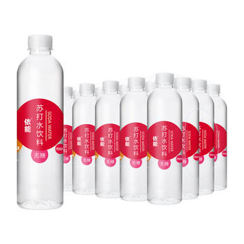 依能 锌强化 无糖无汽弱碱 苏打水饮料 500ml*24瓶 塑膜装饮品 商品图4