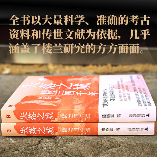失落之城：楼兰四千年 国内楼兰研究第一人、考古界“金爵奖”得主 陈晓露 十数年心得，书写楼兰四千年壮阔的历史 商品图2