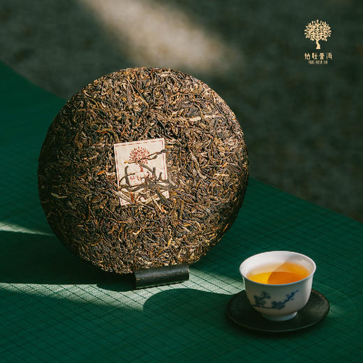 柏联普洱  2026 景迈山生饼 古籽茶 春茶 普洱茶 生茶 饼茶 357g 商品图4