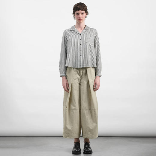 YMC DEADBEAT TROUSER 女装有机棉混纺阔腿裤 商品图1