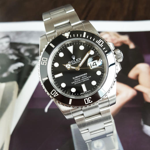 【95新】ROLEX 劳力士116610LN-0001天文台认证自动机械机芯日期显示40MM（男款）蚝式钢；可旋转陶质字圈潜航者系列070426NJS15 商品图4