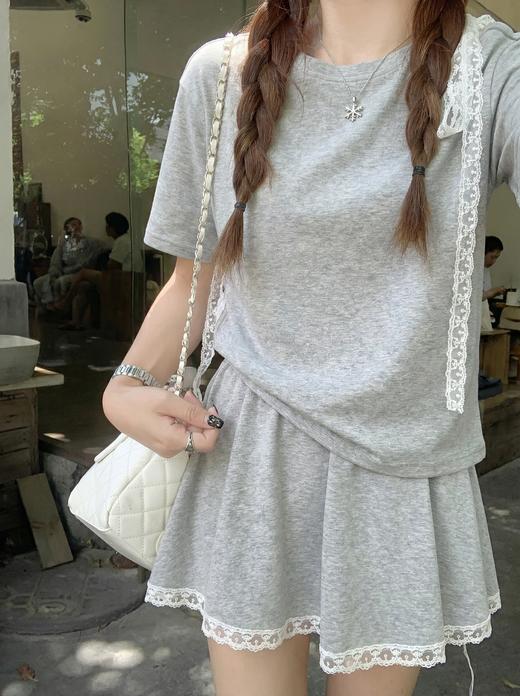 <曾小咸推荐>4.15现货秒杀 ！微信超特价！韩系蕾丝露肩正肩短袖 日常119.99 立减70 秒杀49.99！！蕾丝花边短裙 日常129.99 立减70 秒杀59.99！！ 商品图8