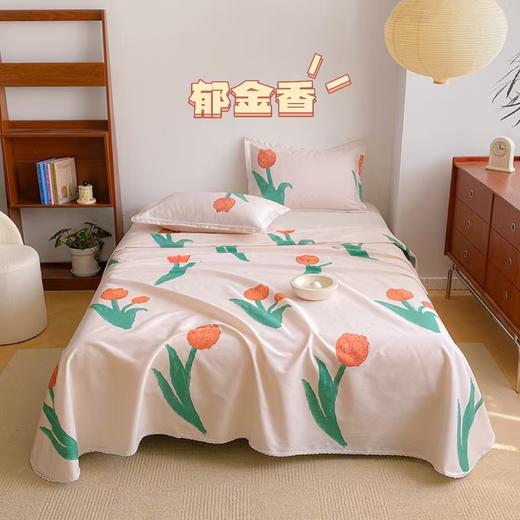 🥰【老粗布纯棉细纱软凉席(花边款）】700年非遗传承，仅两位数秒杀清仓‼️拿的工厂一手尾货，花型好看到爆，☺️会呼吸的面料越洗越柔软！  商品图8
