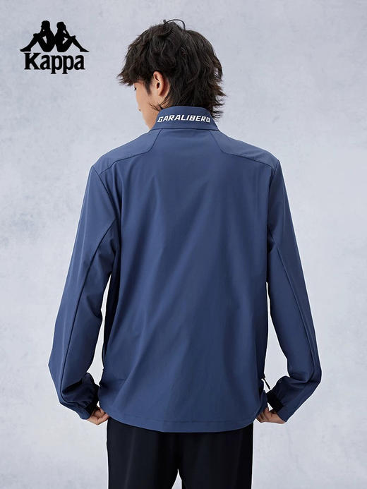 MJ｜Kappa卡帕背靠背运动夹克2026新款男士复古弹力开衫外套透气上衣 商品图2