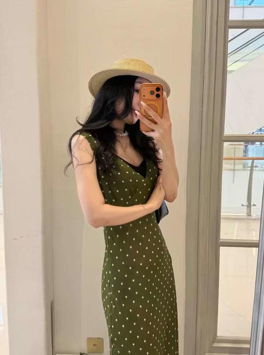 【门店同款】ENJOY夏季雾松波点长裙 171195332 商品图1