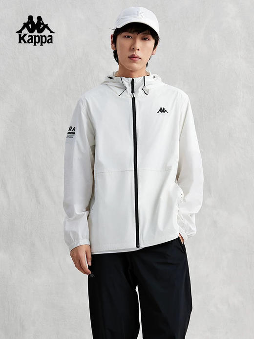MJ|kappa卡帕背靠背春秋男士运动外套男薄款2026新款休闲男款防晒衣 商品图0