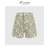 PanYiXiu/潘依绣100%棉小众设计感百搭重工蕾丝拼接毛边牛仔短裤 D67086 商品缩略图2