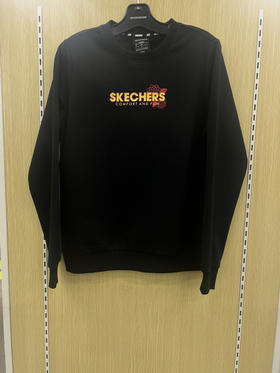 XY｜Skechers斯凯奇中国风印花上衣女休闲运动卫衣潮百搭时尚L122W072